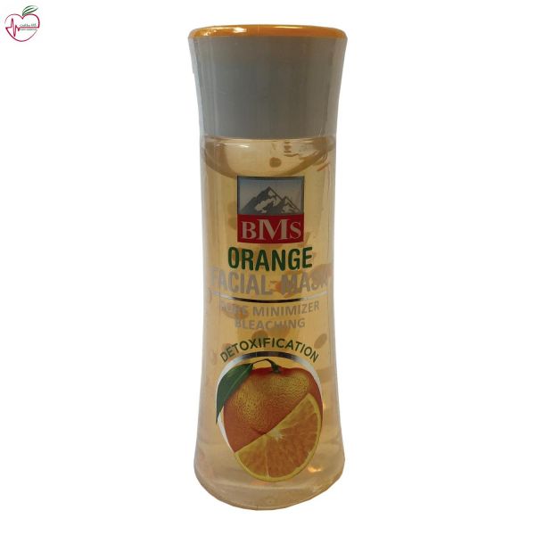 ماسک صورت میوه ای BMS ویتامینه دانه پرتقال 160ml