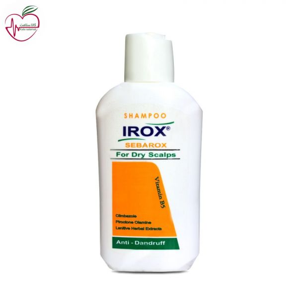 شامپو ضد شوره سباروکس ایروکس مناسب مو های خشک 200ml