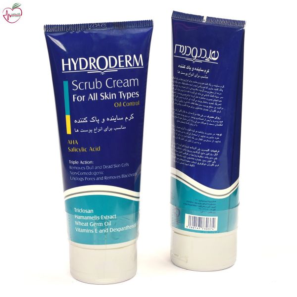 کرم پاک کننده ی هیدرودرم مناسب انواع پوست 200gr